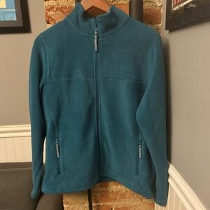 Cabela’s Women’s Blue Fleece Casual Active Outdoor Jacket Size Large